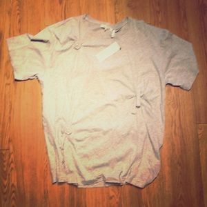 NWT HELMUT LANG knotted top Sz L